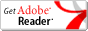 Logo der Firma Adobe mit dem Text 'Get Acrobat Reader'