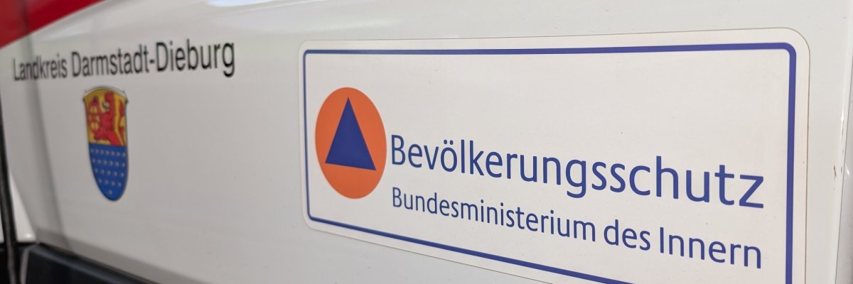 Fahrzeug des Bevölkerungsschutzes