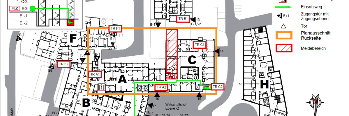 Symbolbild Feuerwehrplan