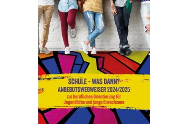 Deckblatt der Broschüre "Angebotsweiser"