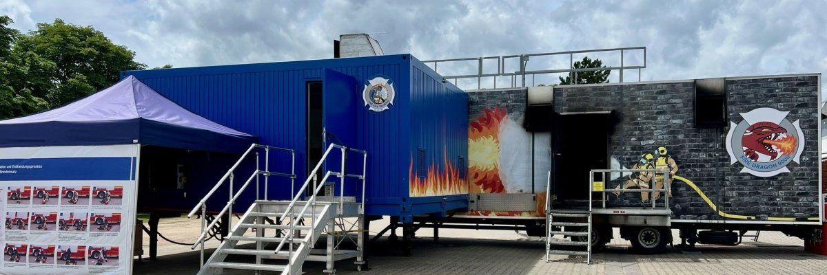 Brandsimulationsanlage "Fire Dragon"
