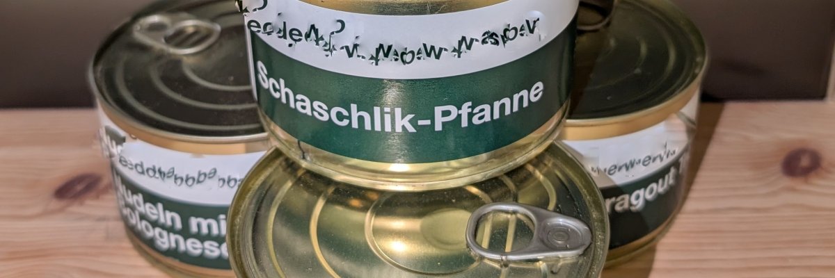 Beispielbild Notfallvorräte