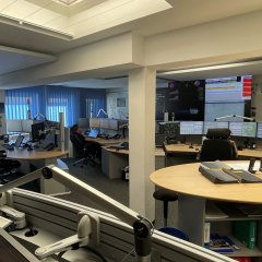 Leitstellenraum Leitstellenraum