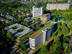 Luftaufnahme Kreishaus Darmstadt