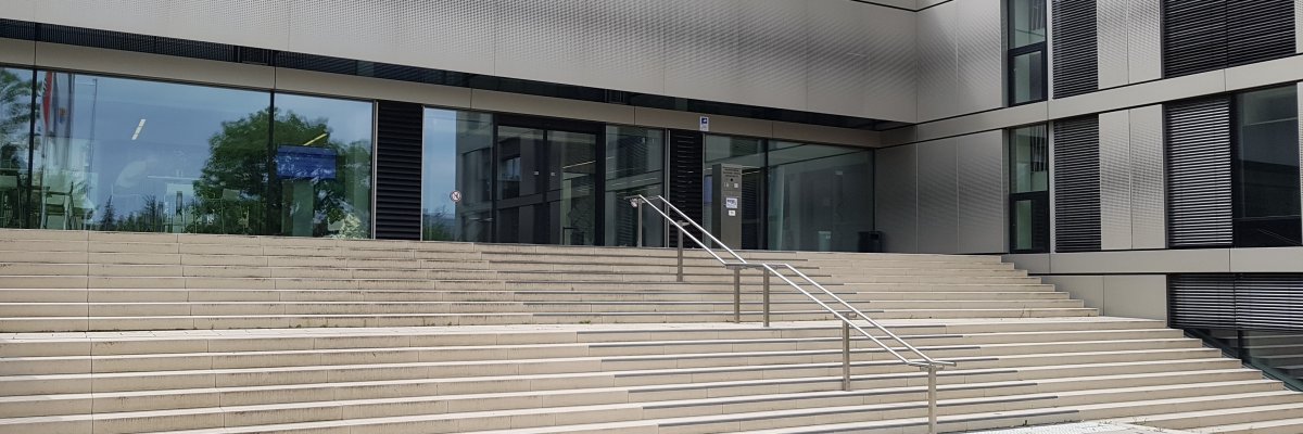 Eingang Kreishaus Dieburg