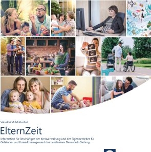 Titelseite Elternzeitbröschüre