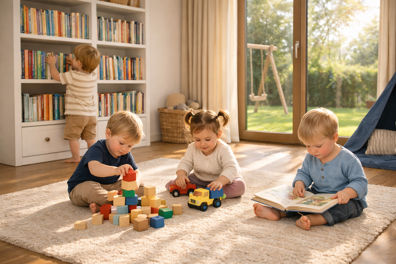 Spielende Kinder