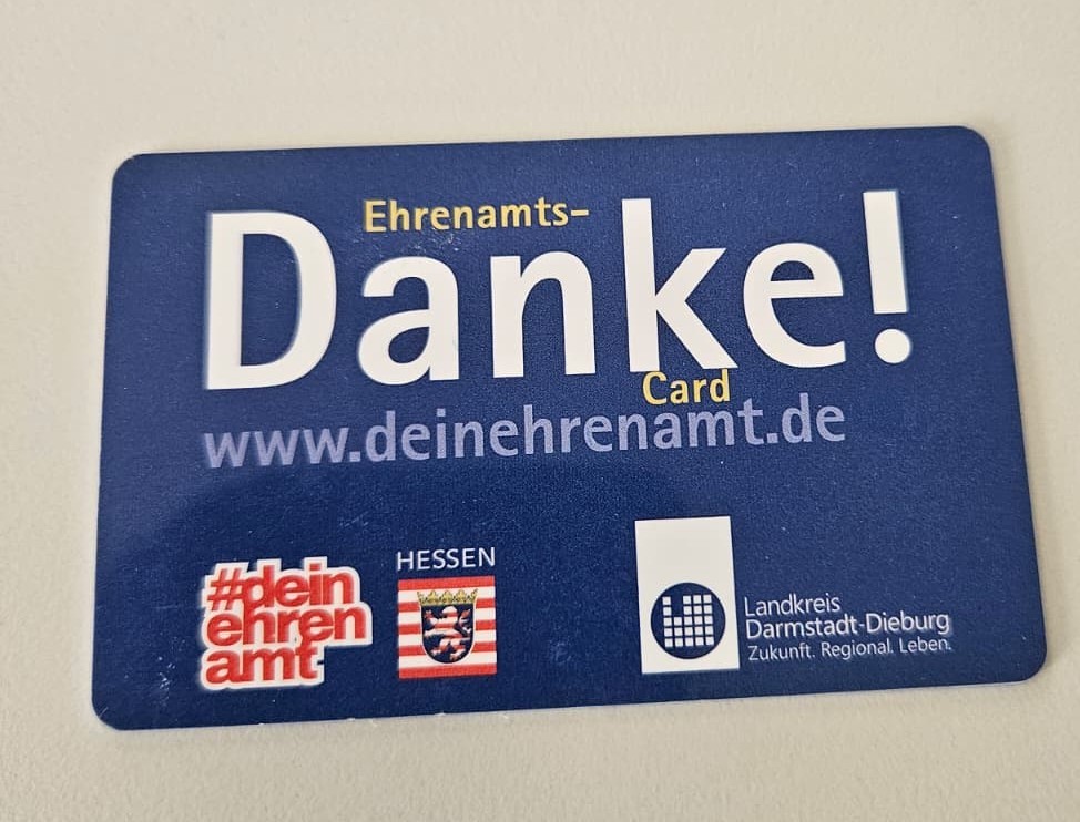 Die Ehrenamtskarte des Landes Hessen