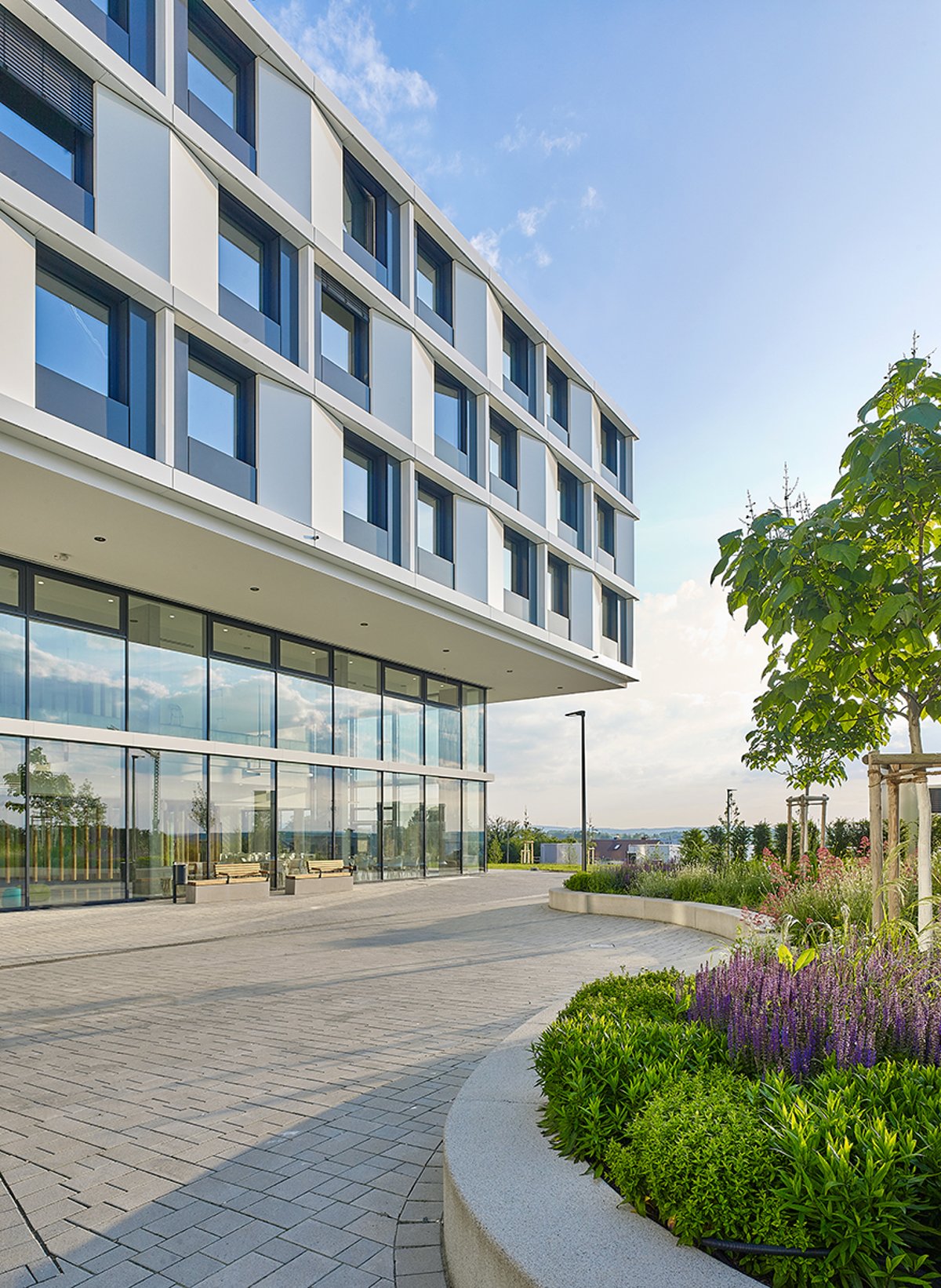 Haupteingang Kreiskliniken in Groß-Umstadt